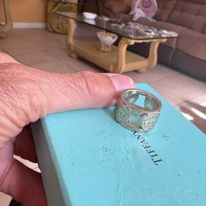 Authentic Tiffany heart ring return to love Authenicated